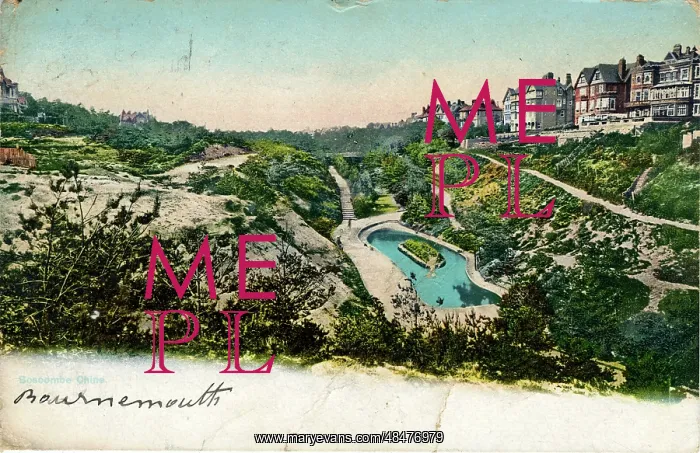: The Chine, Boscombe, Bournemouth, England : The Chine, Boscombe, Bournemouth, England