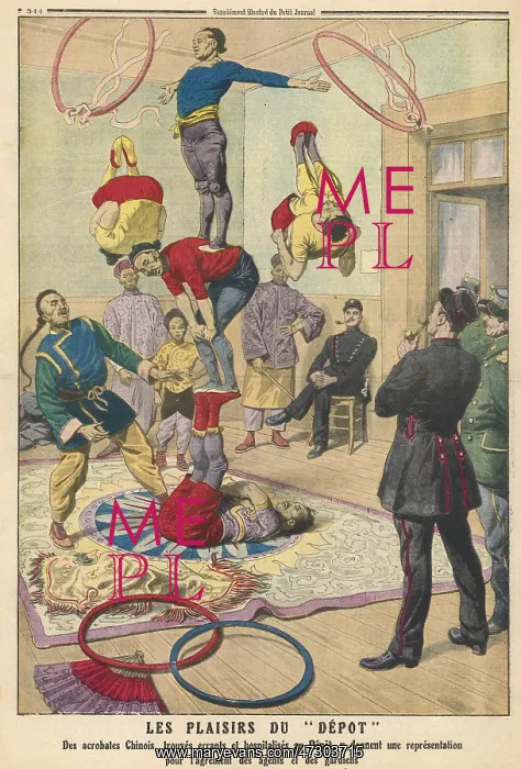 : CHINESE ACROBATS / ARREST : CHINESE ACROBATS / ARREST