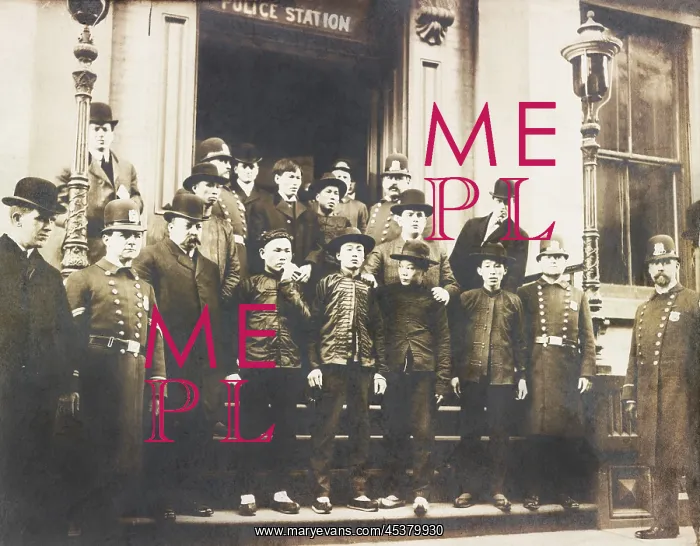 : Chinese-American men standing outside NYC : Chinese-American men standing outside NYC