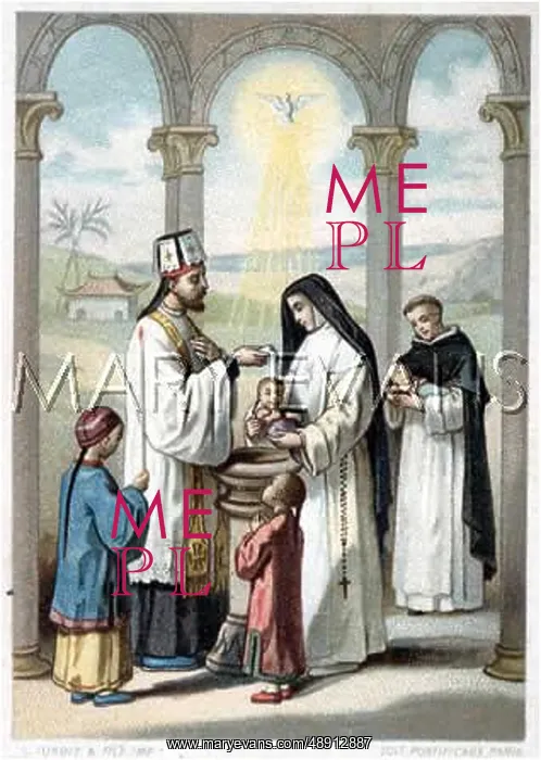 : CHINESE CHILD BAPTISED : CHINESE CHILD BAPTISED