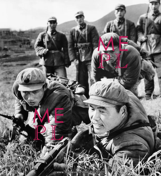 : Chinese Communist military training exercise. ? : Chinese Communist military training exercise. ?