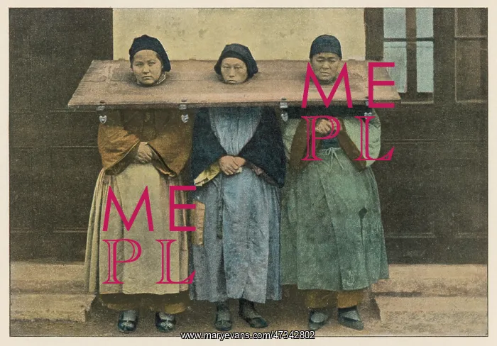 : CHINESE CRIMINALS / CANGUE : CHINESE CRIMINALS / CANGUE