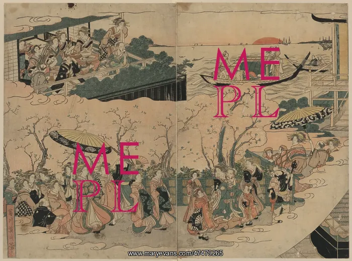 : Chinese enjoying Yoshiwara : Chinese enjoying Yoshiwara