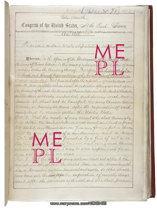 : The Chinese Exclusion Act was approved on ? : The Chinese Exclusion Act was approved on ?