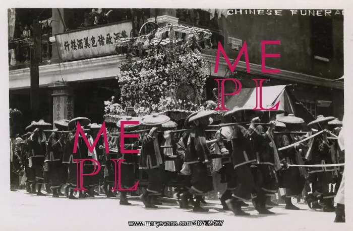  : Chinese Funeral Procession, Shanghai, China