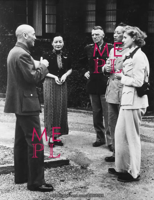 : Chinese leader and Americans together after the : Chinese leader and Americans together after the