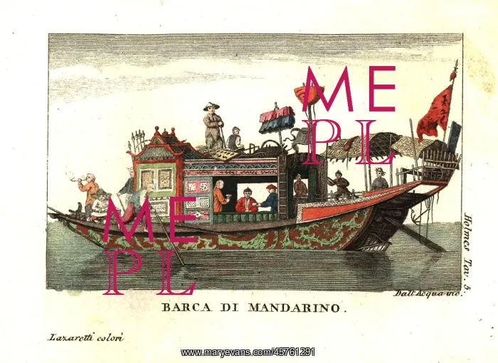 : Chinese mandarin's barge : Chinese mandarin's barge
