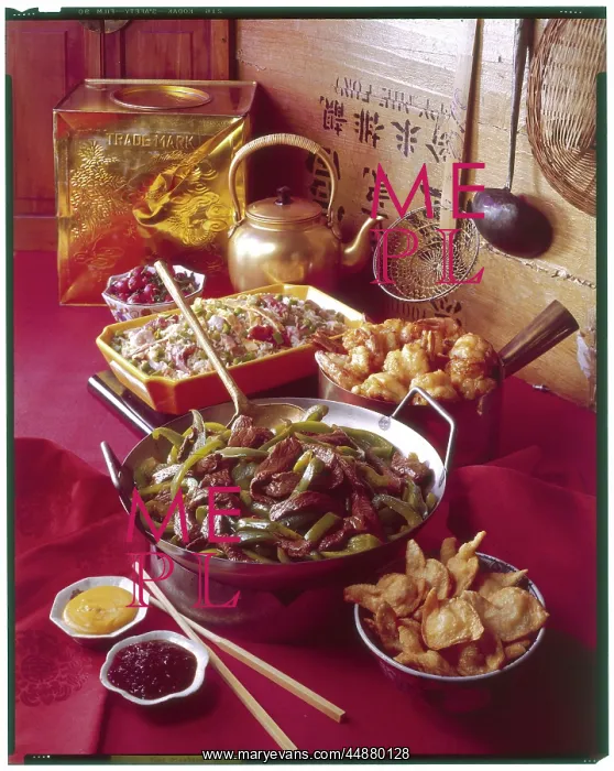 : CHINESE MEAL 1970S : CHINESE MEAL 1970S