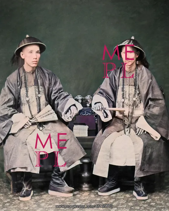 : Two Chinese men : Two Chinese men