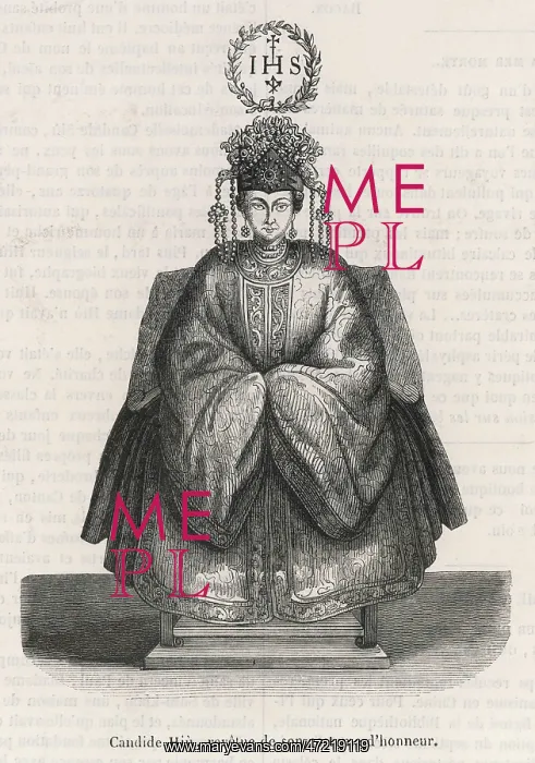 : CHINESE MISSIONARY / 1852