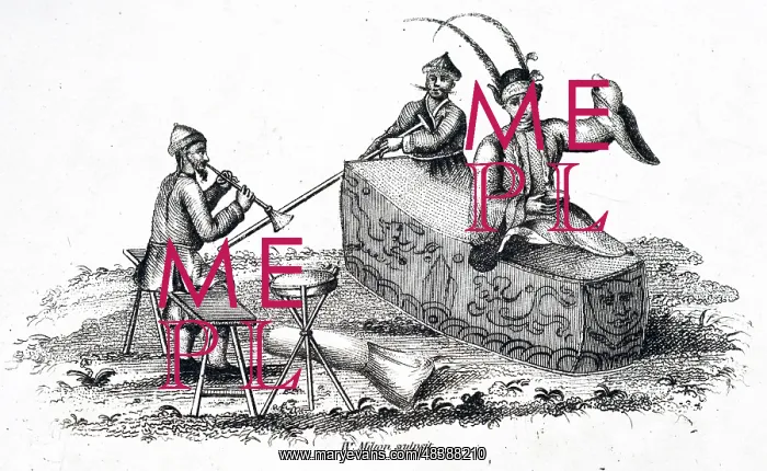  : A Chinese mountebank or travelling entertainer. London, 1812