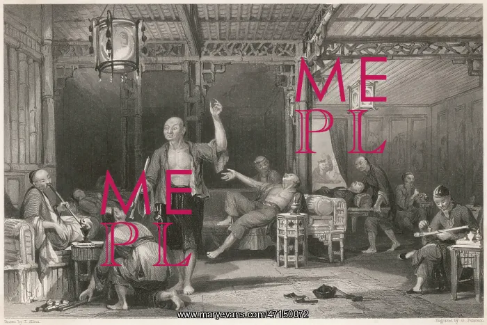  : Chinese opium den