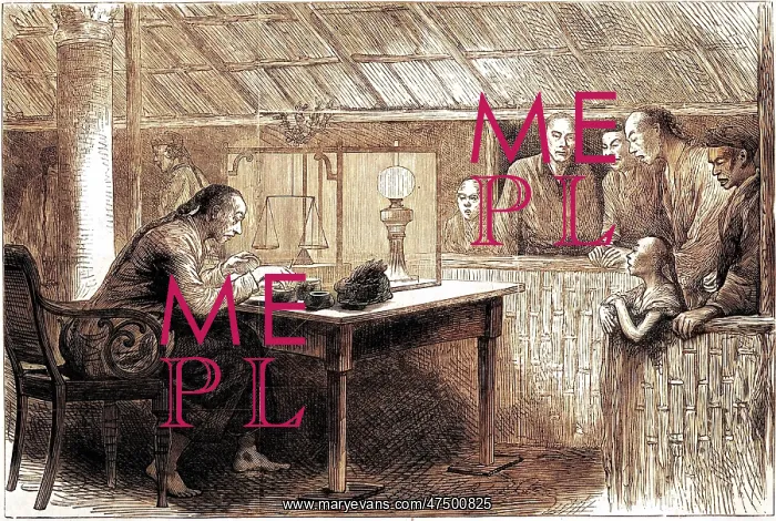 : Chinese opium trader : Chinese opium trader