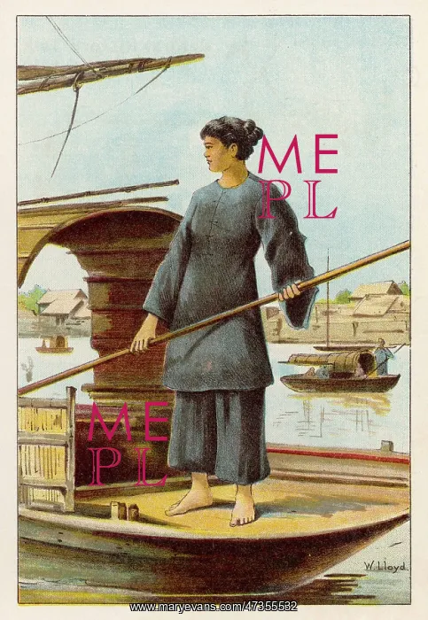  : CHINESE SAMPAN GIRL