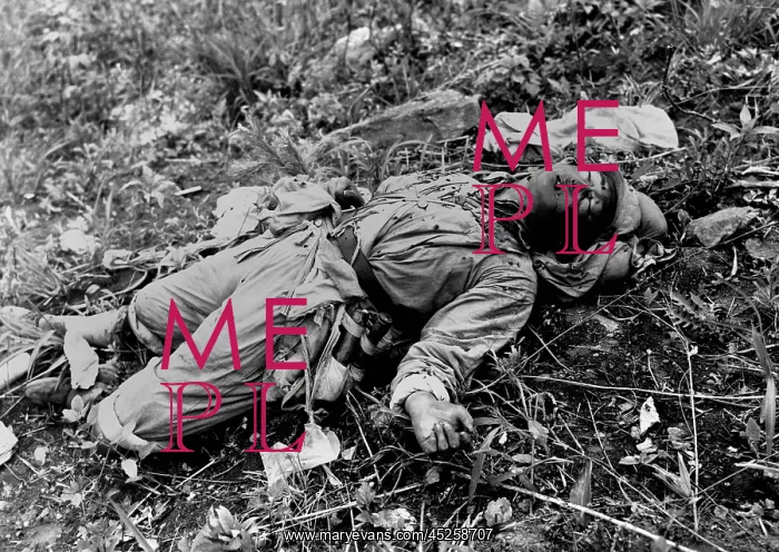 : Chinese soldier, killed by air support of U.S : Chinese soldier, killed by air support of U.S