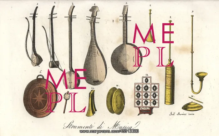 : Chinese string and percussion instruments : Chinese string and percussion instruments