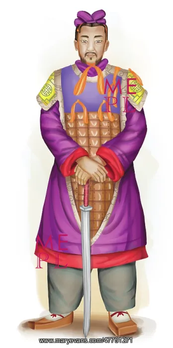 : Chinese warrior, terracotta warrior : Chinese warrior, terracotta warrior