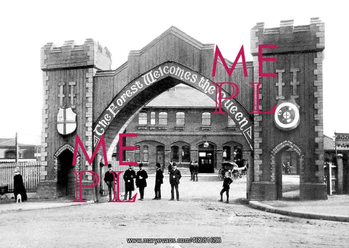  : Chingford, Railway Station c1882