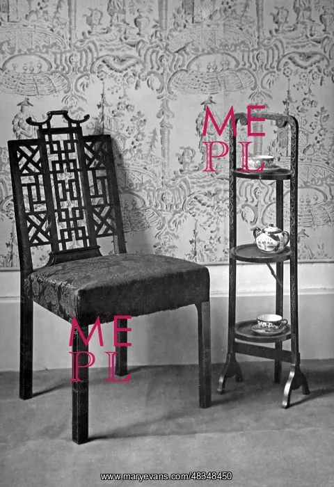 : Chippendale chair, 1935 : Chippendale chair, 1935