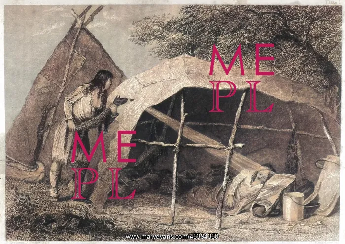 : Chippewa magician, 1856 : Chippewa magician, 1856