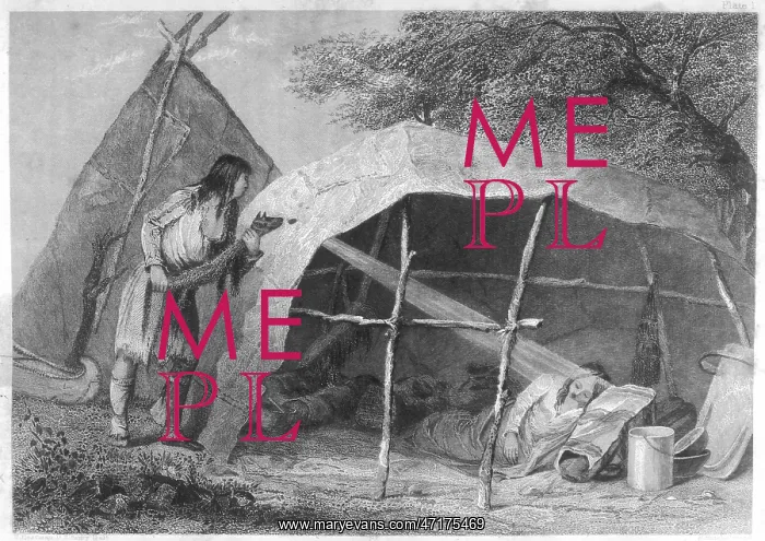 : Chippewa magician, 1856 : Chippewa magician, 1856