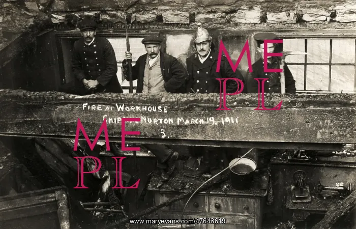: Chipping Norton Workhouse fire damage : Chipping Norton Workhouse fire damage