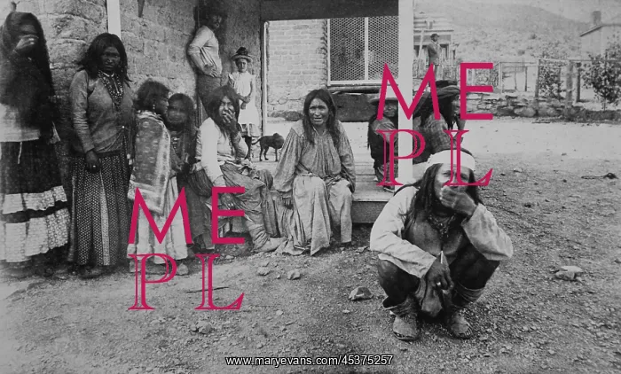  : Chiricahua Apache prisoners interned at Fort