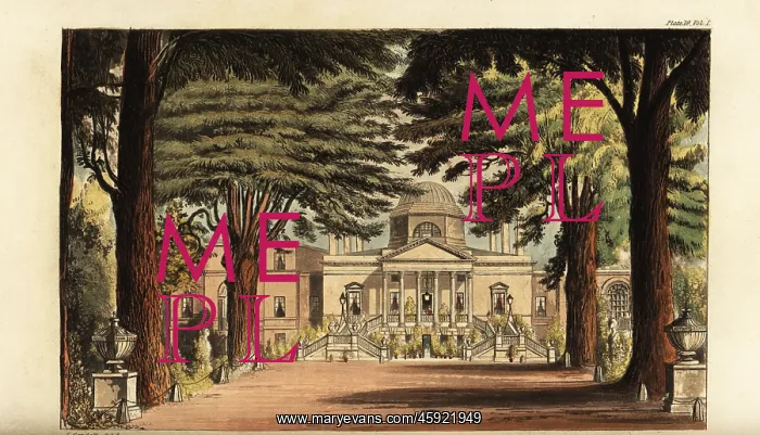 : Chiswick House, 1823 : Chiswick House, 1823