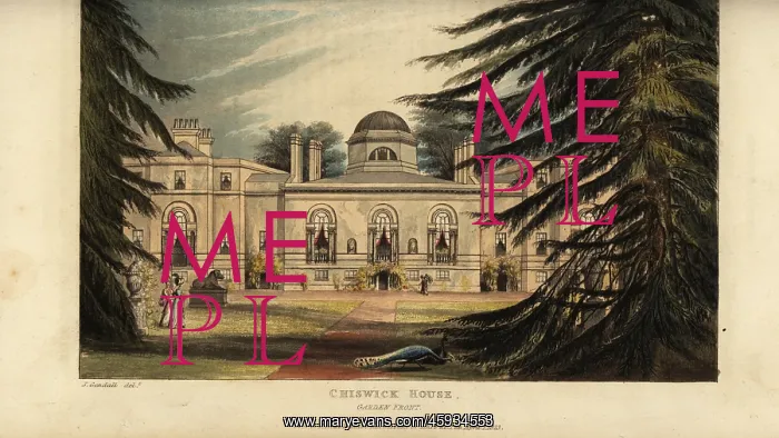 : Chiswick House, 1823 : Chiswick House, 1823