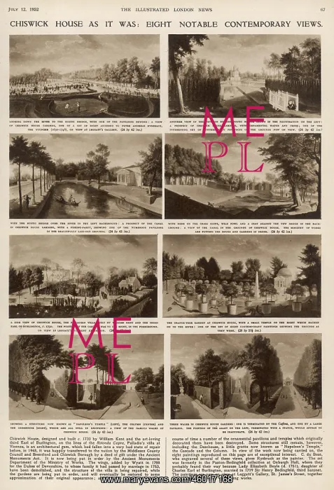 : Chiswick House as it was : Chiswick House as it was