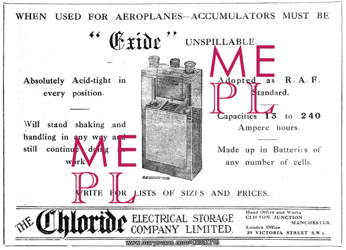 : Chloride Batteries. Exide Accumulators : Chloride Batteries. Exide Accumulators