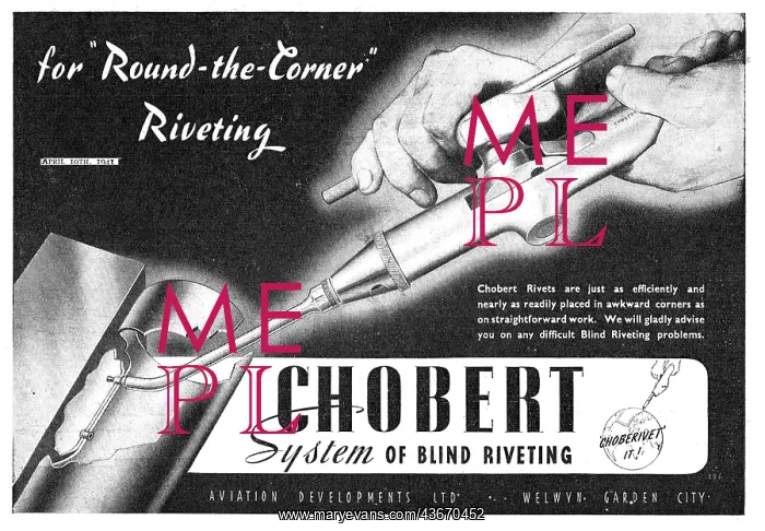 : Chobert Blind Riveting System : Chobert Blind Riveting System