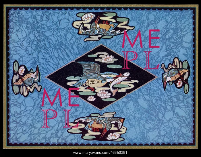  : Chocolate box design, kingfishers