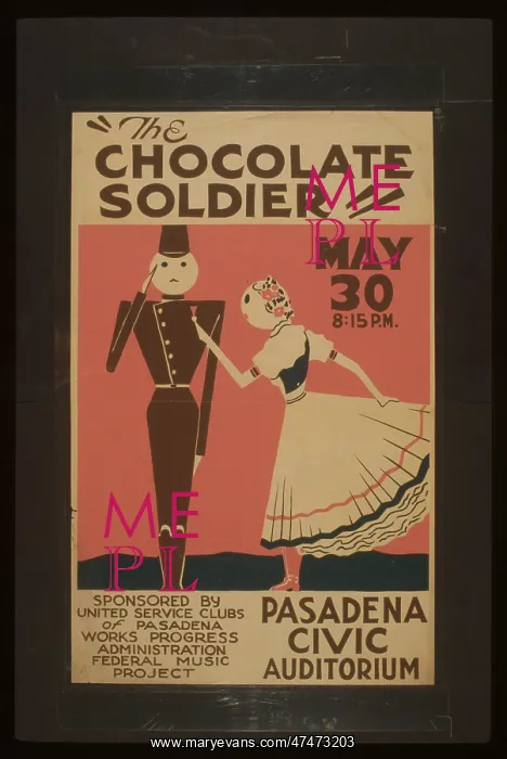 : The chocolate soldier The chocolate soldier : The chocolate soldier The chocolate soldier