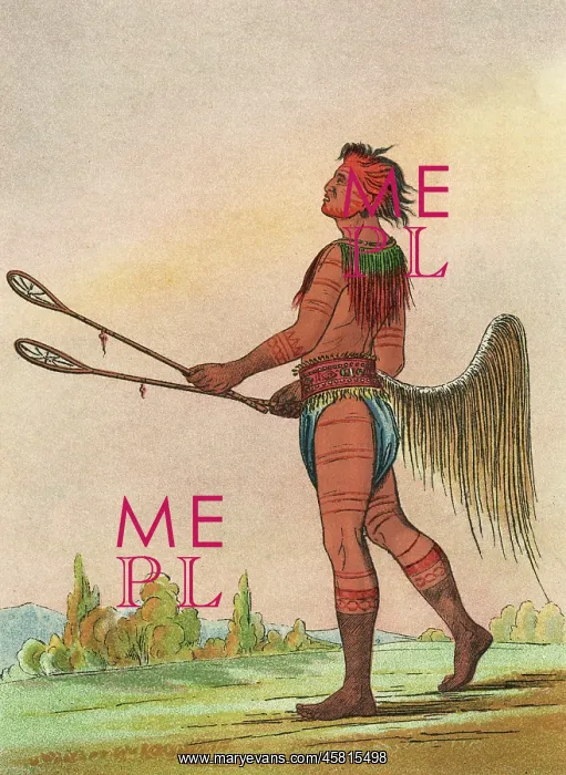  : Choctaw, Lacrosse Player