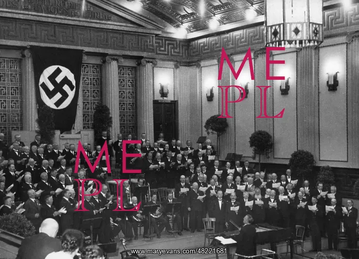 : Choir appearance in Koenigsberg, 1935 : Choir appearance in Koenigsberg, 1935