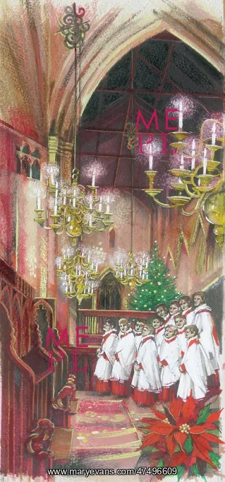 : Choir boys at Walpole St. Peter : Choir boys at Walpole St. Peter