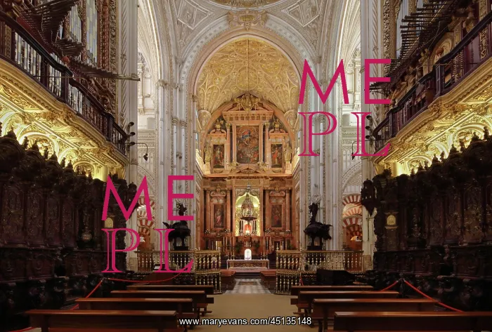 : Choir and Capilla Mayor, Cathedral-Great Mosque : Choir and Capilla Mayor, Cathedral-Great Mosque