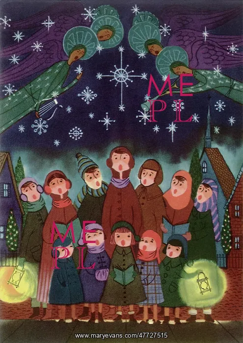 : Choir and Carolers : Choir and Carolers