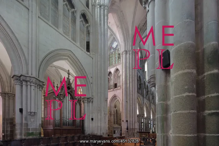 : Choir, Cathedral Saint-Samson, Dol-de-Bretagne : Choir, Cathedral Saint-Samson, Dol-de-Bretagne