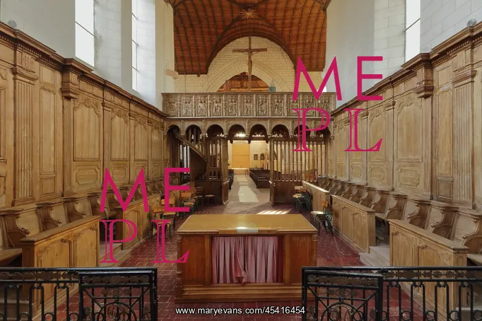 : Choir, Collegiale de l'Assomption, Villemaur-sur-Vanne, Aube : Choir, Collegiale de l'Assomption, Villemaur-sur-Vanne, Aube