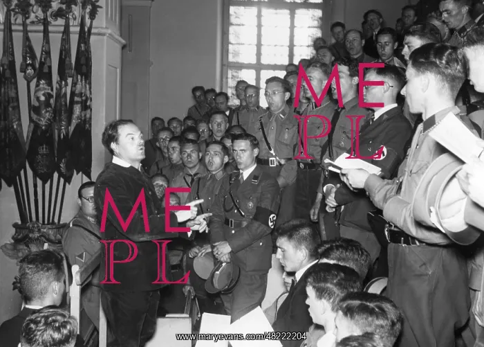 : Choir performance in the Garrison Church in Potsdam, 193 : Choir performance in the Garrison Church in Potsdam, 193