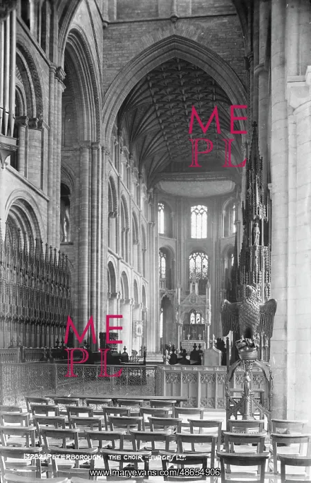 : The Choir of Peterborough Cathedral : The Choir of Peterborough Cathedral