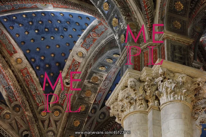 : Choir vaults, Siena Cathedral, Siena, Tuscany, Italy : Choir vaults, Siena Cathedral, Siena, Tuscany, Italy