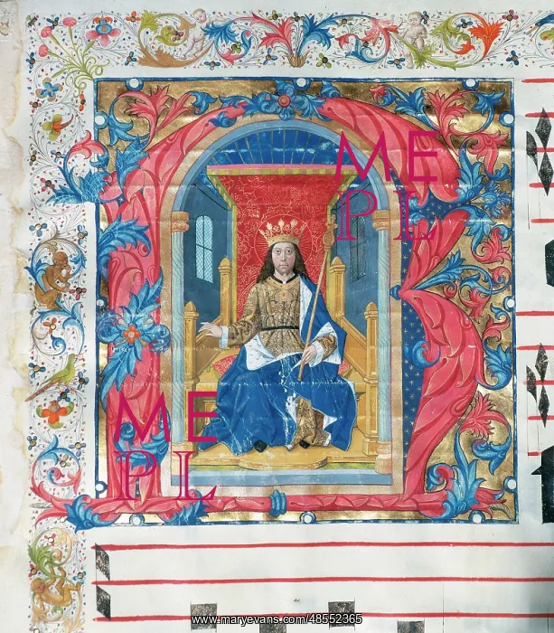 : Choirbook number 5. Gregorian chant. 15th. century. Christ t : Choirbook number 5. Gregorian chant. 15th. century. Christ t