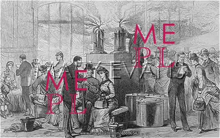 : CHOLERA / FUMIGATING / 1884 : CHOLERA / FUMIGATING / 1884