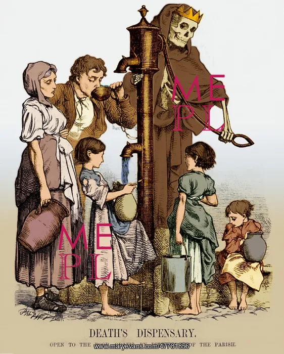 : Cholera-infected Water Pump, 1854 : Cholera-infected Water Pump, 1854
