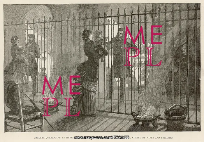 : CHOLERA / QUARANTINE / 1884 : CHOLERA / QUARANTINE / 1884