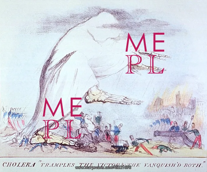 : CHOLERA TRAMPLES THE VICTORS & THE VANQUISHED ? : CHOLERA TRAMPLES THE VICTORS & THE VANQUISHED ?