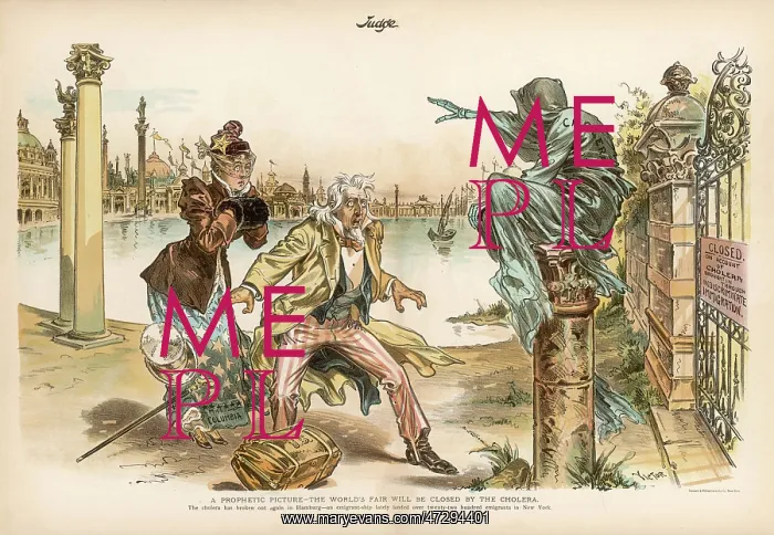 : CHOLERA / USA / 1893 : CHOLERA / USA / 1893